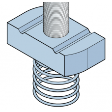 Channel Nut with Short Spring